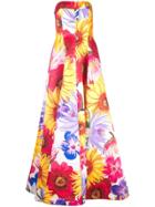 Borgo De Nor Floral Evening Dress - Multicolour