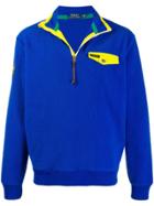 Polo Ralph Lauren Half-zip Sweatshirt - Blue