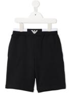 Emporio Armani Kids Teen Casual Shorts - Blue