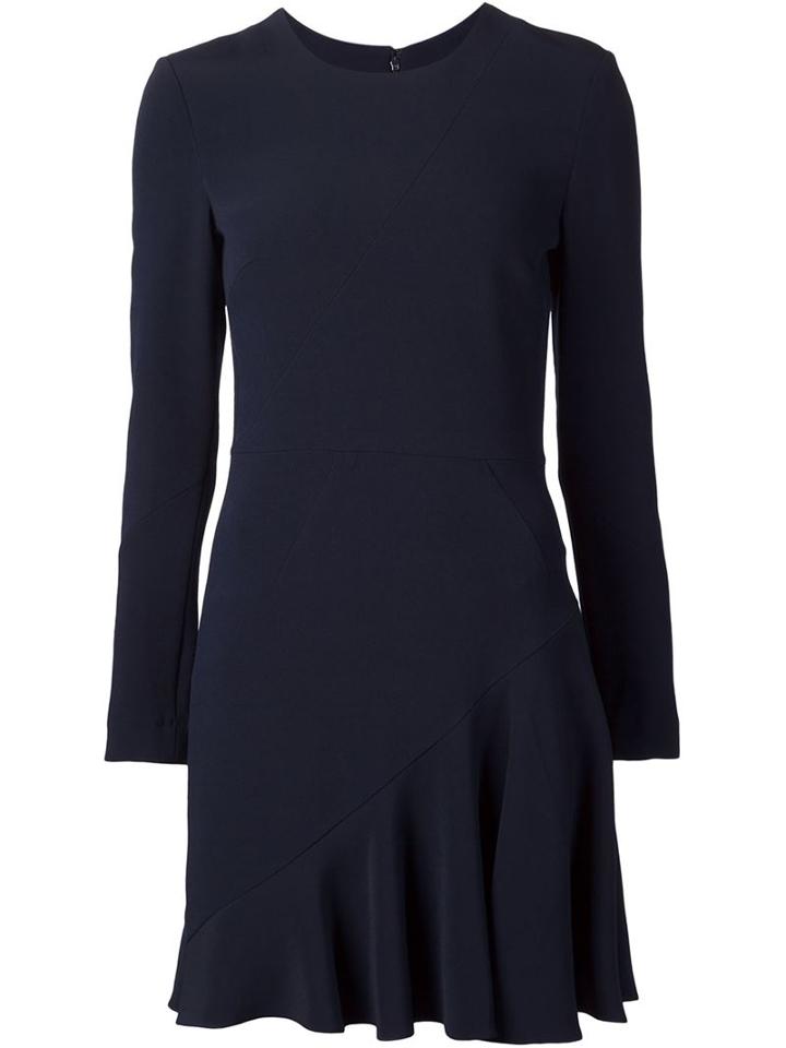 Cushnie Et Ochs Ruffled Hem Dress