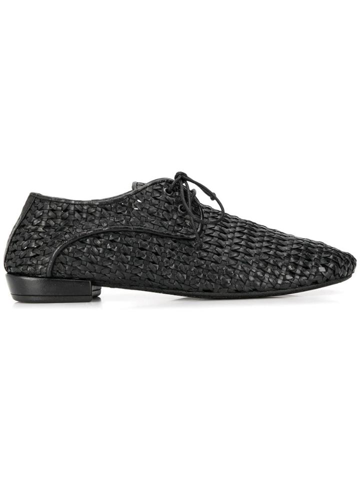 Marsèll Woven Leather Shoes - Black