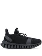 Ermenegildo Zegna Knit Sock Sneakers - Black
