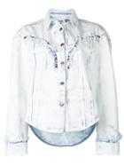 Alanui Tubular Beads Denim Jacket - Blue