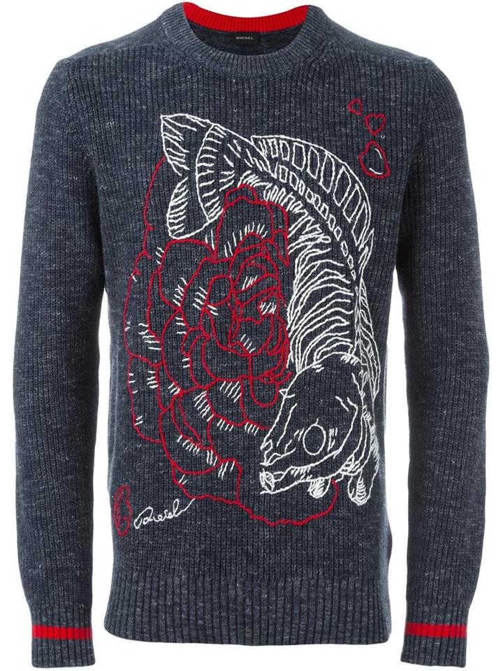 Diesel Ribbed Jumper