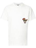 Jupe By Jackie Embroidered Chest Patch T-shirt - White