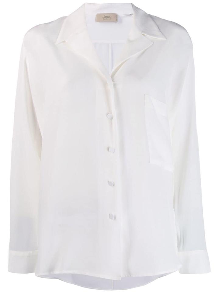 Maison Flaneur Relaxed-fit Blouse - White