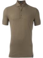 Drumohr Classic Polo Shirt, Men's, Size: 54, Green, Cotton