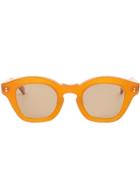 Hakusan 'glam' Sunglasses - Yellow & Orange