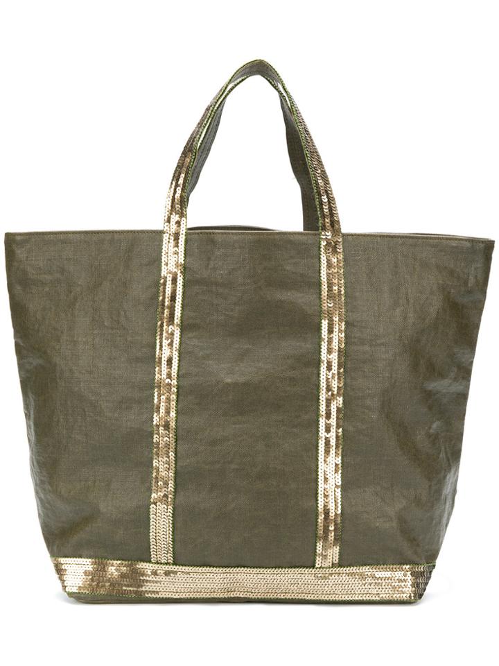 Vanessa Bruno Sequinned Tote Bag - Green