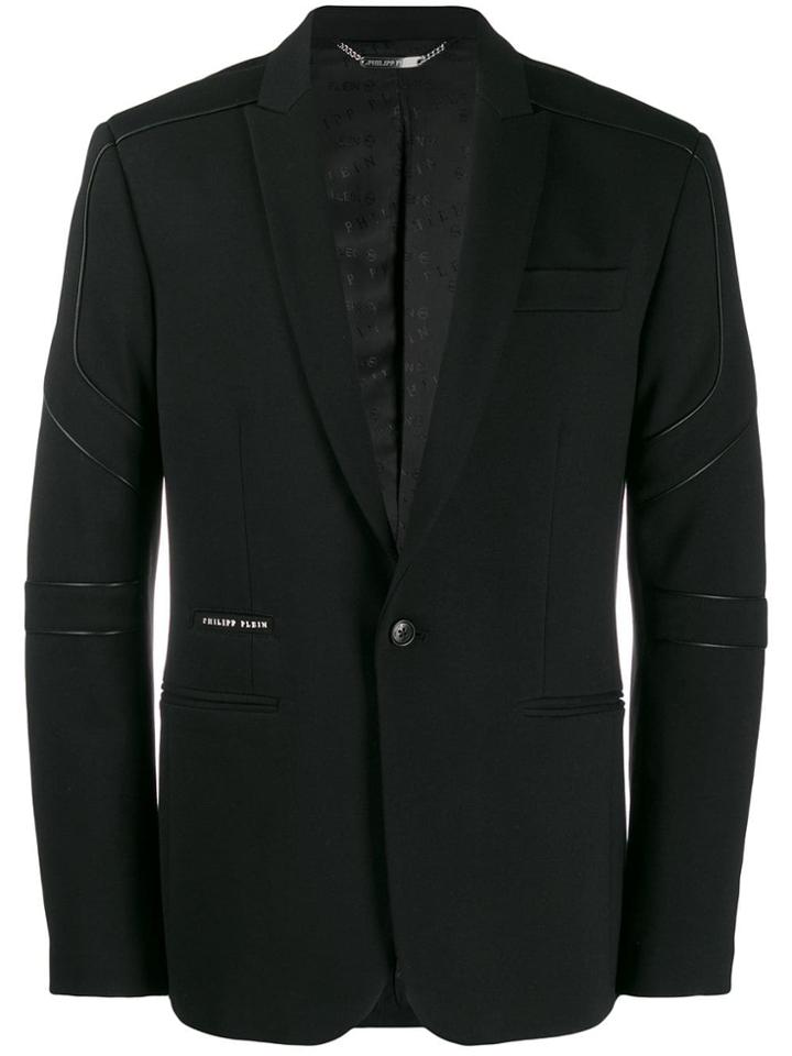 Philipp Plein Statement Blazer - Black