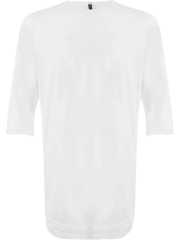 Kazuyuki Kumagai Three Quarter Sleeve T-shirt - White