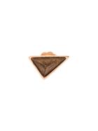 Maiyet Triangular Stud Earrings, Women's, Metallic