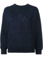 Christopher Kane Kane Sweatshirt, Women's, Size: Medium, Blue, Cotton