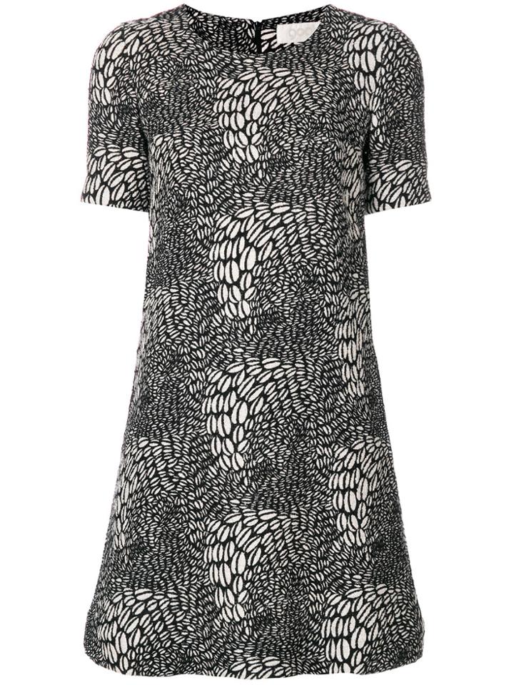 Goat Dixie Coffee Bean Print Dress - Multicolour