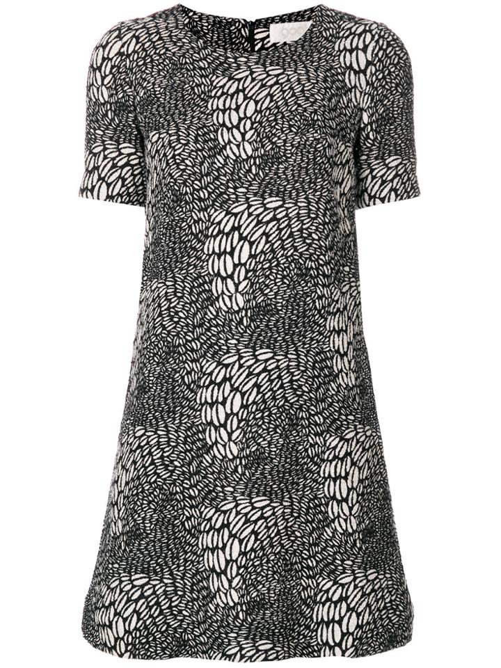 Goat Dixie Coffee Bean Print Dress - Multicolour