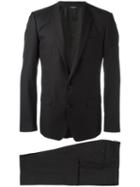 Dolce & Gabbana Formal Suit, Size: 50, Black, Viscose/virgin Wool/silk/cupro
