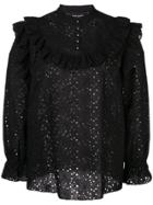 Robert Rodriguez Studio Scarlett Embroidered Blouse - Black