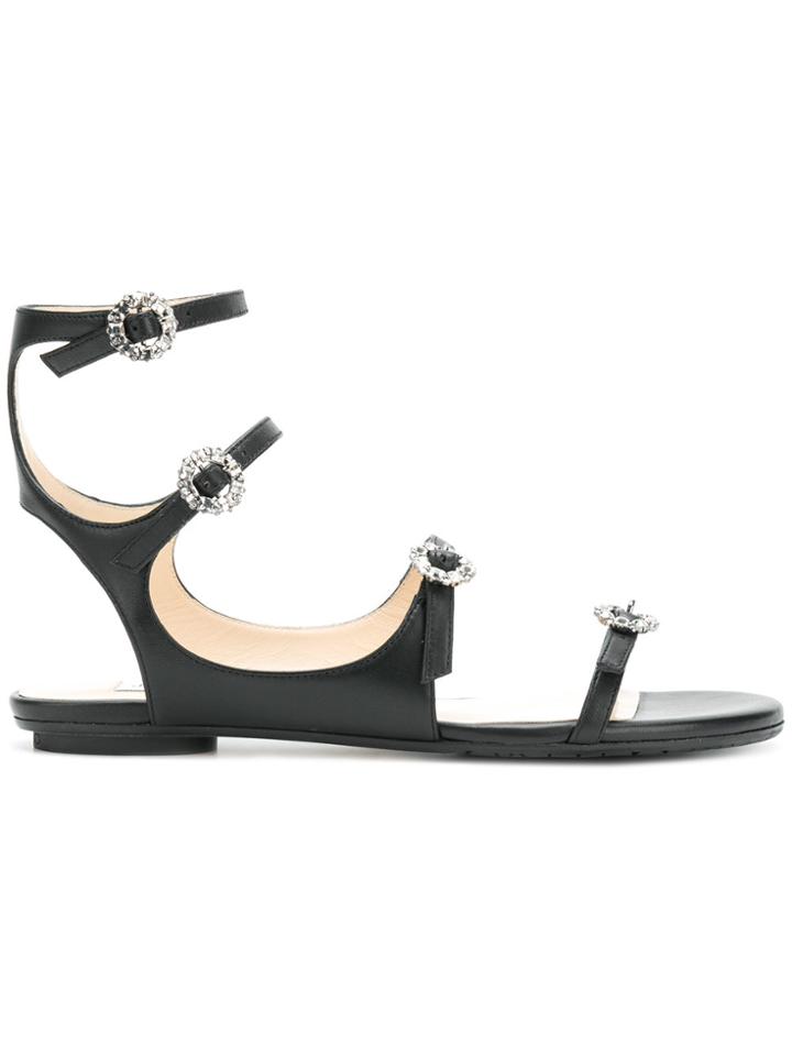 Jimmy Choo Naia Sandals - Black