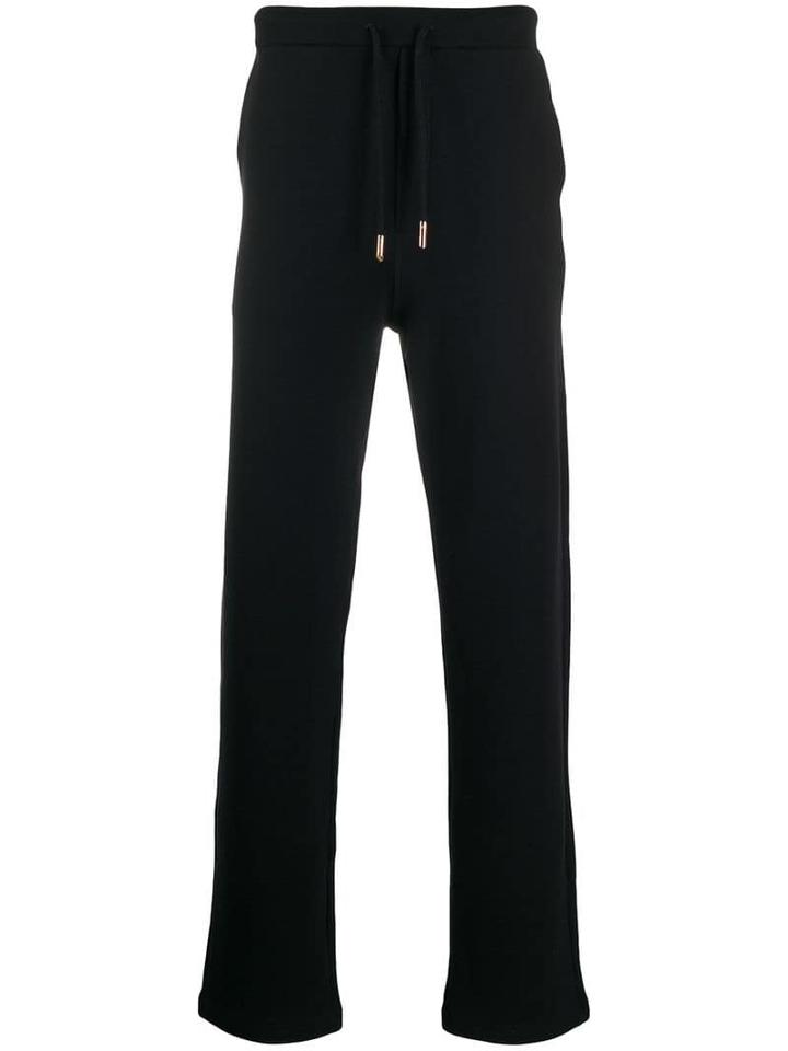 Billionaire Members Only Printed Track Pants - Black