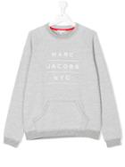 Little Marc Jacobs Logo Sweatshirt - Grey