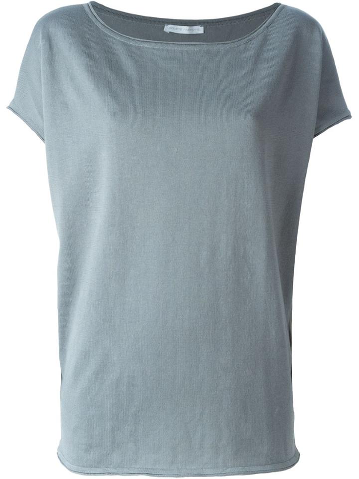 Société Anonyme 'funnel' Knit Top - Grey