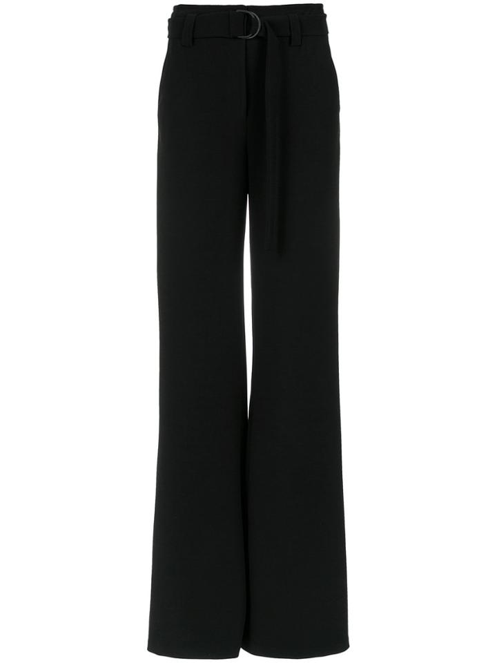 Tufi Duek Wide Leg Trousers - Black