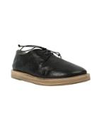 Marsèll Distressed Lace-up Shoes, Men's, Size: 42, Black, Calf Leather/goat Skin