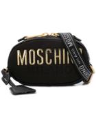 Moschino Crossobody Logo Bag - Black