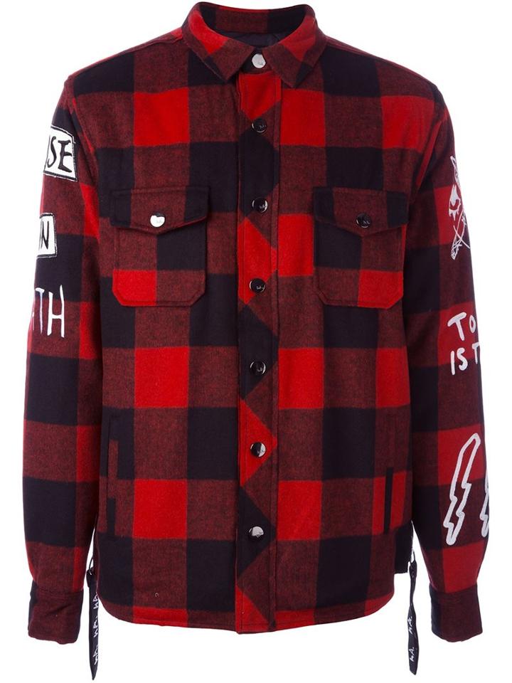 Haculla 'fred' Jacket, Men's, Size: Large, Red, Nylon/polyester/wool