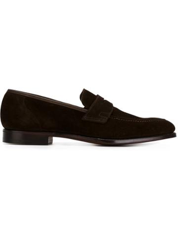 Crockett & Jones Penny Loafers