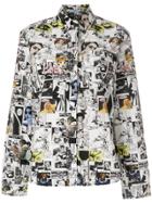 Prada Comics Collage Print Shirt - Multicolour