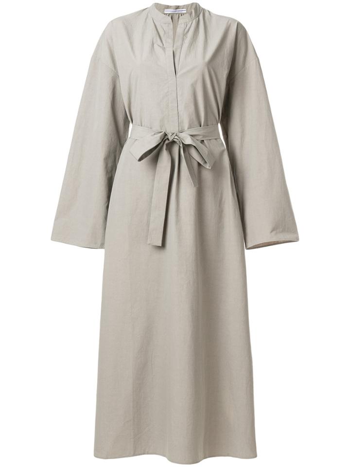 Cristaseya Belted Shirt Dress - Green