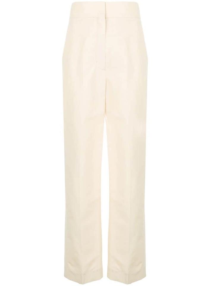 Ports 1961 High-waist Tailored Trousers - Neutrals