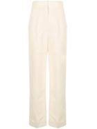 Ports 1961 High-waist Tailored Trousers - Neutrals