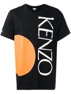 Kenzo Geometric Logo Print T-shirt - Black