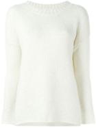 Vanessa Bruno Athé Ribbed Collar Sweater