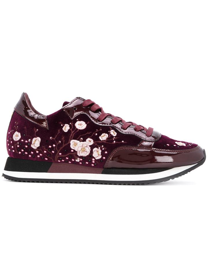 Philippe Model Paradis Sneakers - Pink & Purple