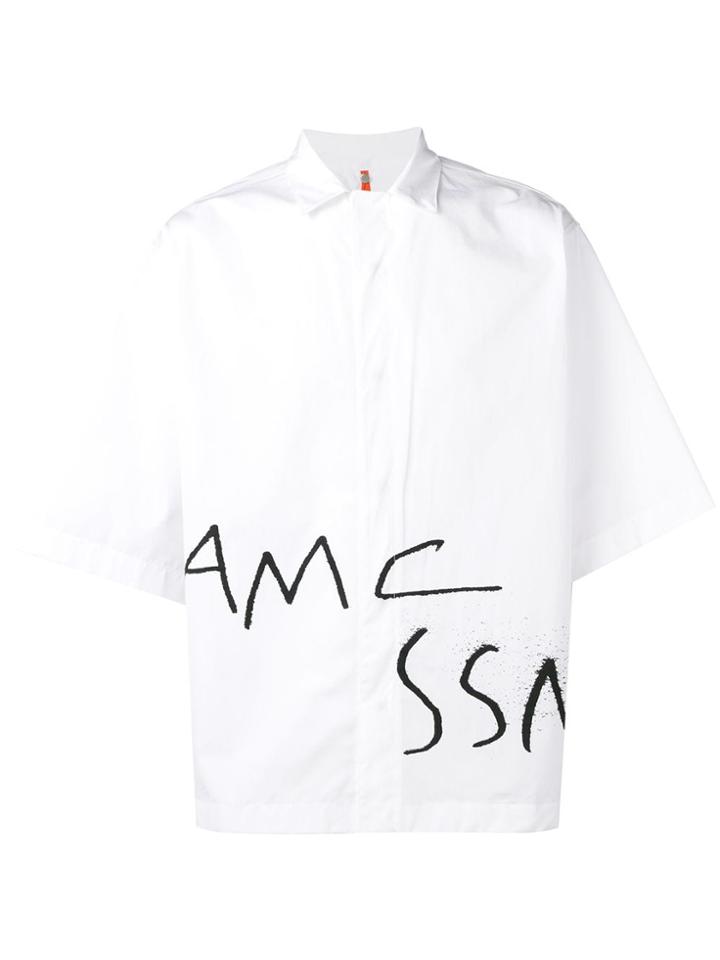 Oamc Short Sleeved Shirt - White