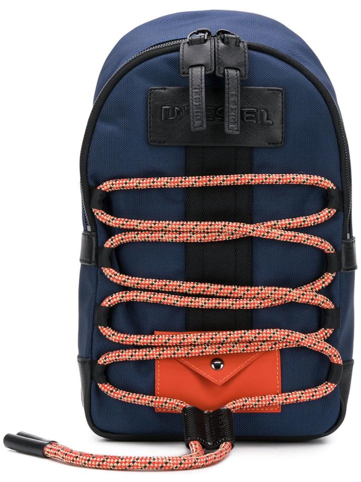 Diesel M-cage Mono Backpack - Blue