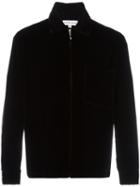 Proper Gang Velvet Shirt Jacket, Men's, Size: Medium, Black, Silk/rayon