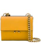 Marni Two Tone Crossbody Bag, Women's, Yellow/orange