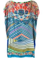 Pierre-louis Mascia Aloeuw Tunic, Women's, Blue, Silk