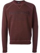 Dsquared2 Punk Rock Print Sweatshirt, Men's, Size: Xxxl, Red, Cotton
