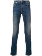 Department 5 Faded Slim Fit Jeans - Blue