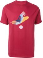 Paul Smith Red Ear Print T-shirt, Men's, Size: S, Pink/purple, Cotton
