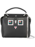 Fendi - Dotcom Click Tote Bag - Women - Calf Leather/acrylic/metal - One Size, Black, Calf Leather/acrylic/metal