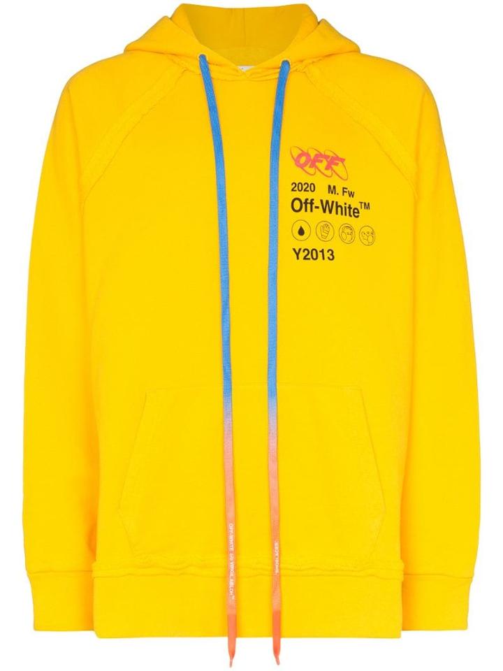 Off-white Industrial Y013 Hoodie - Yellow