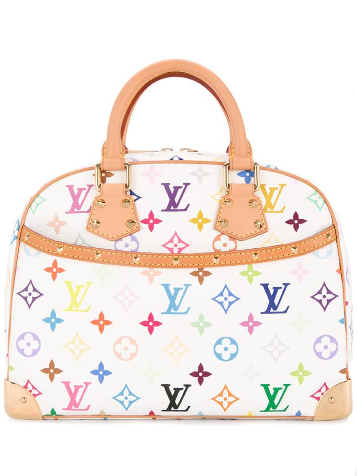 Louis Vuitton Vintage Trouville Tote - White