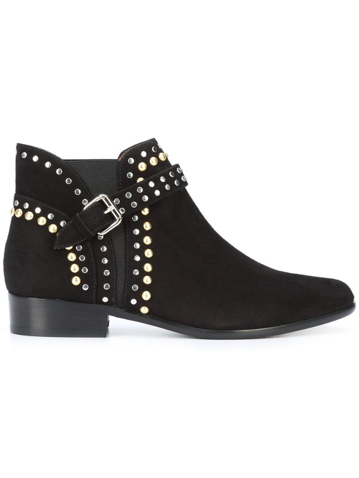 Tabitha Simmons Gigi Studded Ankle Boots - Black