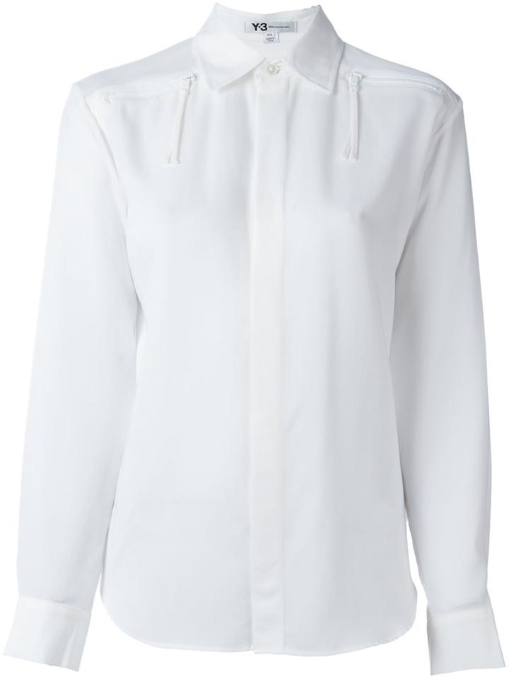 Y-3 Zip Detail Shirt